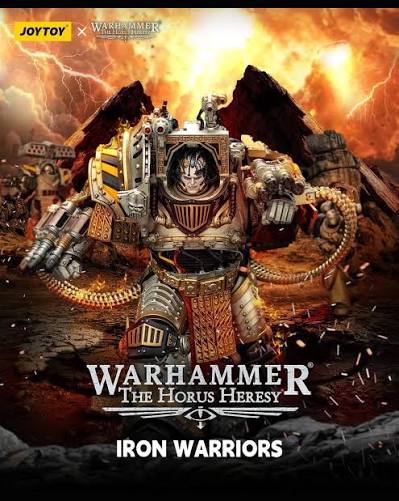 Warhammer 40k JoyToy Actionfigure - The Horus Heresy Iron Warriors Perturabo, Primarch of the IVth Legion