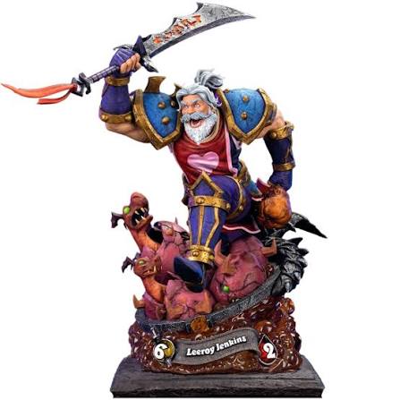 Heartstone - Leeroy Jenkins 1/6 Scale Premium Statue (HEX Collectibles)