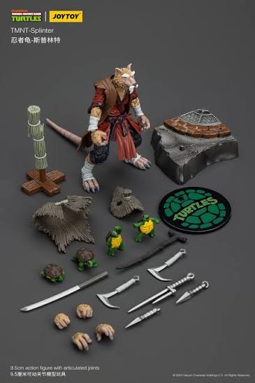 TMNT JoyToy Actionfigure - Splinter