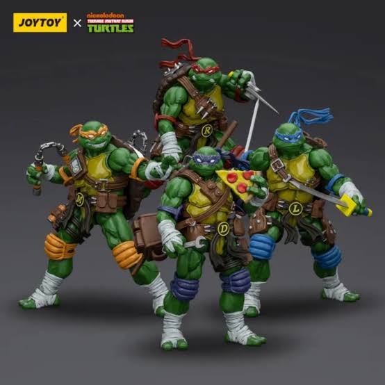 TMNT JoyToy Actionfigure - Teenage Mutant Ninja Turtles (4 Pack)