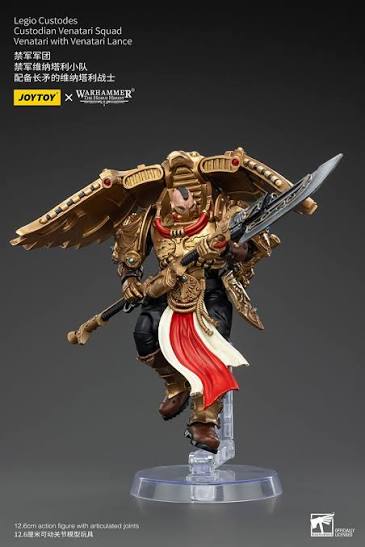Warhammer 40k JoyToy Actionfigure - Legio Custodes Venatari with Venatari Lance