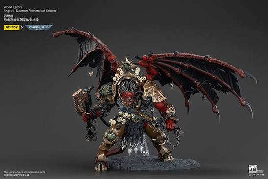 Warhammer 40k JoyToy Actionfigure - Angron Demon Prince of Khorne - Primarch of the World Eaters