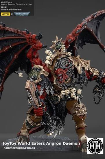 Warhammer 40k JoyToy Actionfigure - Angron Demon Prince of Khorne - Primarch of the World Eaters