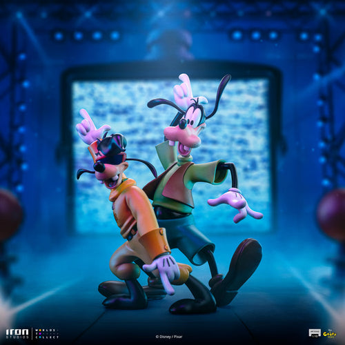 A Goofy Movie - Goofy and Max statue scale 1/10 statue from Iron Studios for collectors, display and premium shelf presentation