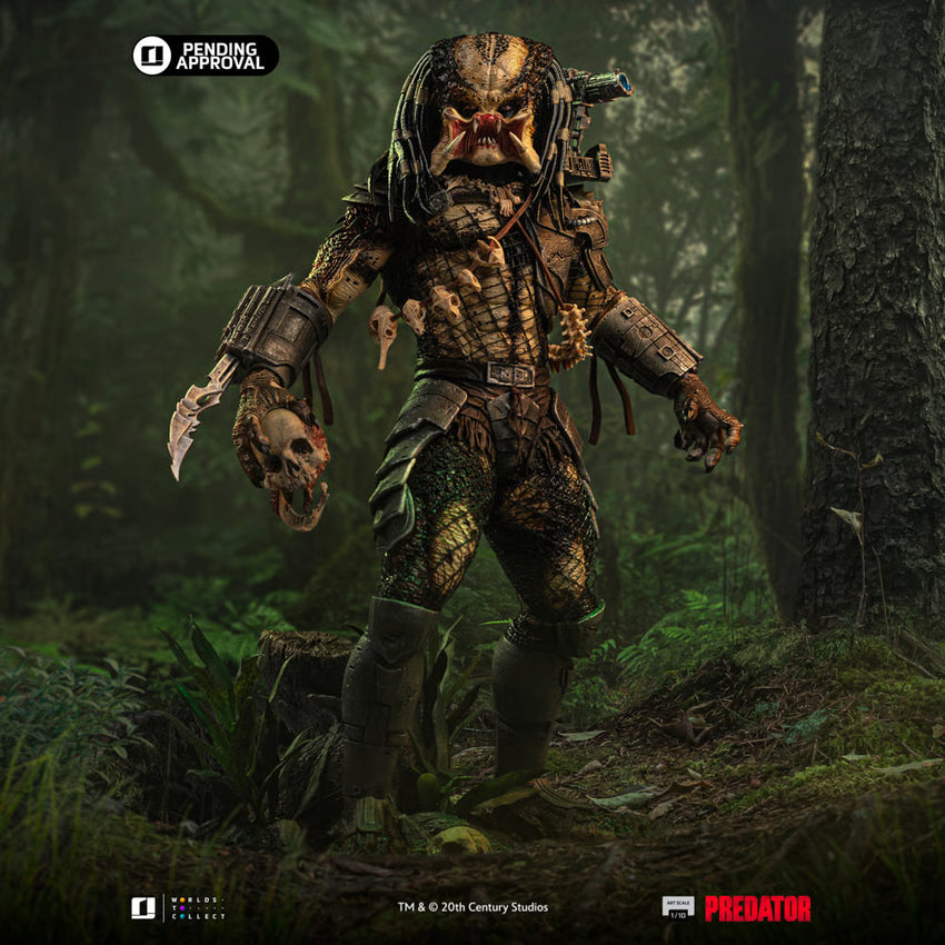 Predator - Jungle Hunter Art Scale 1/10 statue from Iron Studios for collectors, display and premium shelf presentation