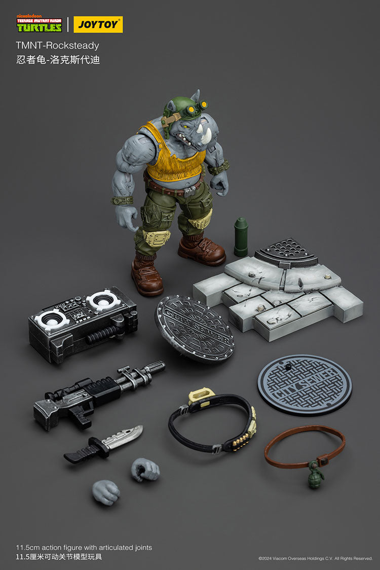 TMNT JoyToy Actionfigure - Rocksteady
