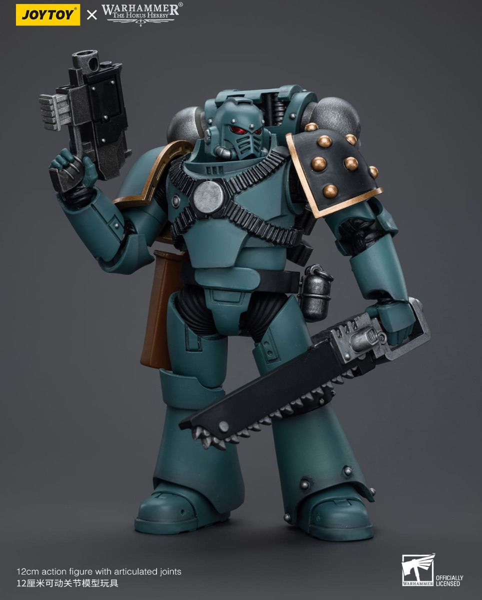 Warhammer 40k JoyToy Actionfigure - Sons of Horus MKIV Tactical Squad Legionary with Bolter figure for collectors, display and premium