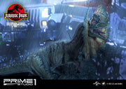 Jurassic Park - Dilophosaurus EX 1:6 - IN STOCK statue from Prime 1 Studio for collectors, display and premium shelf presentation