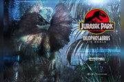 Jurassic Park - Dilophosaurus EX 1:6 - IN STOCK statue from Prime 1 Studio for collectors, display and premium shelf presentation
