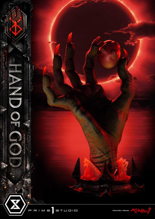 Berserk - Hand of God 1:1 statue from Prime 1 Studio for collectors, display and premium shelf presentation