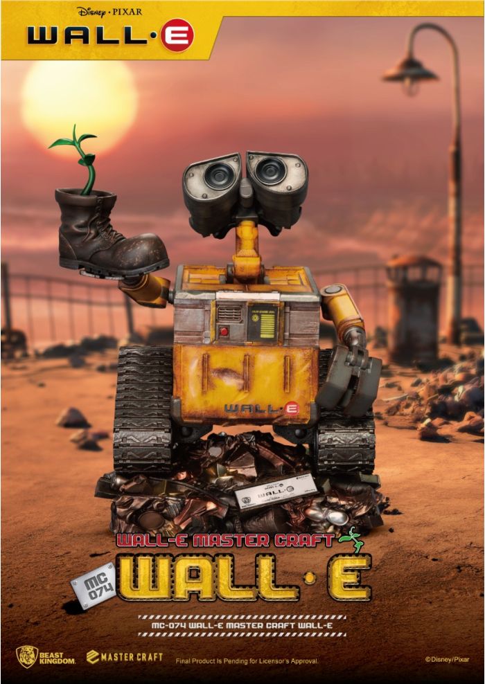 WALL-E - WALL-E Master Craft Statue 1/2 statue from Beast Kingdom for collectors, display and premium shelf presentation