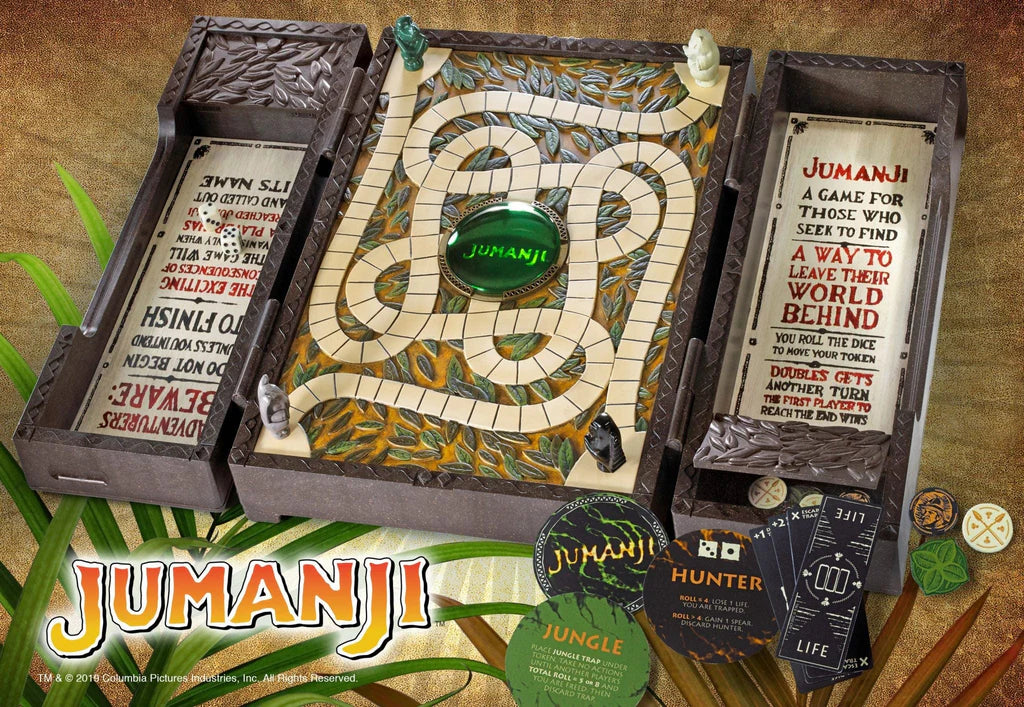 JUMANJI - Board Game Collector Replica replica doll from Noble Collection for collectors, display and premium shelf presentation