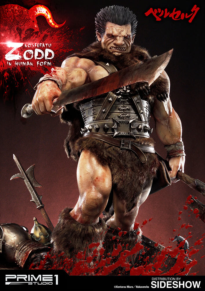 Berserk - Nosferatu Zodd in Human Form Edition 1:4 statue from Prime 1 Studio for collectors, display and premium shelf presentation