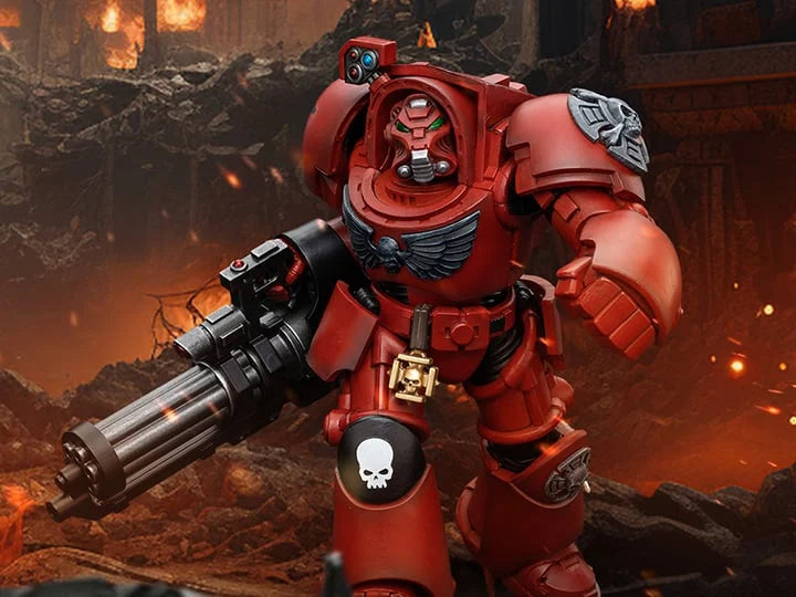 Warhammer 40k JoyToy Actionfigure - Blood Angels Terminator Squad Terminator with Assault Cannon figure for collectors, display and premium