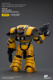 Warhammer: The Horus Heresy Imperial Fists Legion Cataphractii Terminator Squad Legion Cataphractii with Chainfist 1/18 Scale Action Figure