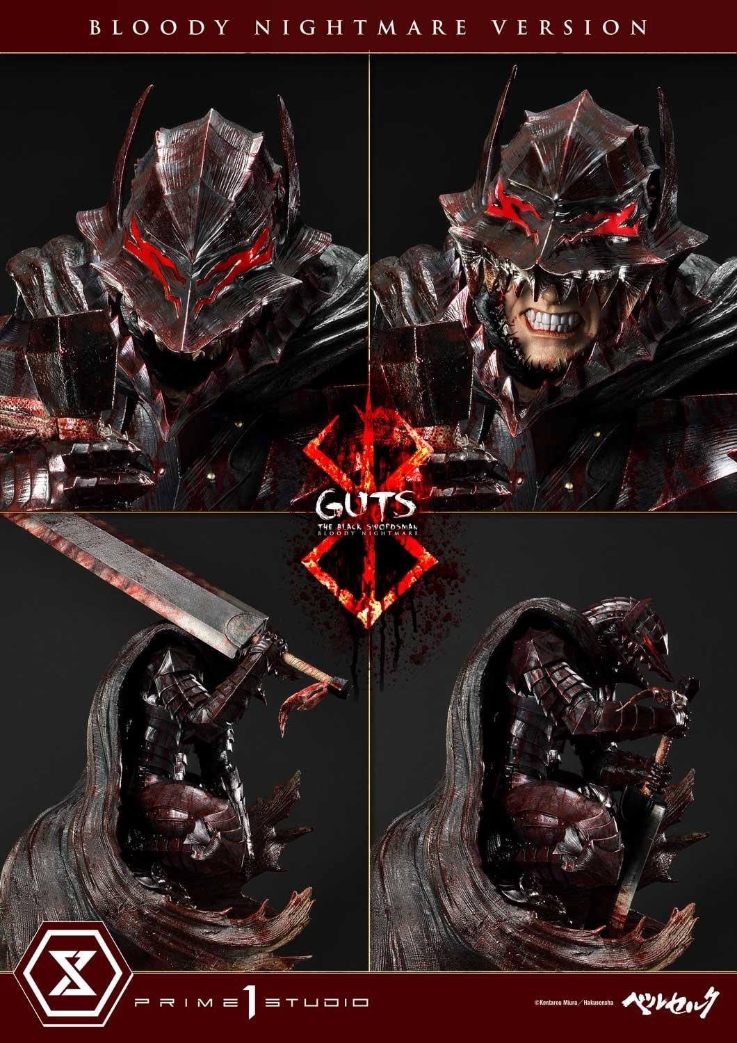 Berserk - Guts Berserker Armor - Bloody Nightmare version 1:4 (Prime 1 Studio)