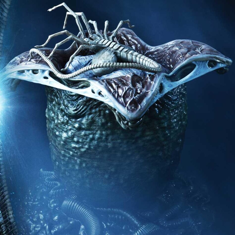 Xenomorph Egg statue from Prime 1 Studio Premium Masterline for collectors, display and premium shelf presentation