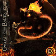 Lord of the Rings - Balrog vs Gandalf DX - IN STOCK collectible from Prime 1 Studio for collectors, display and premium shelf presentation
