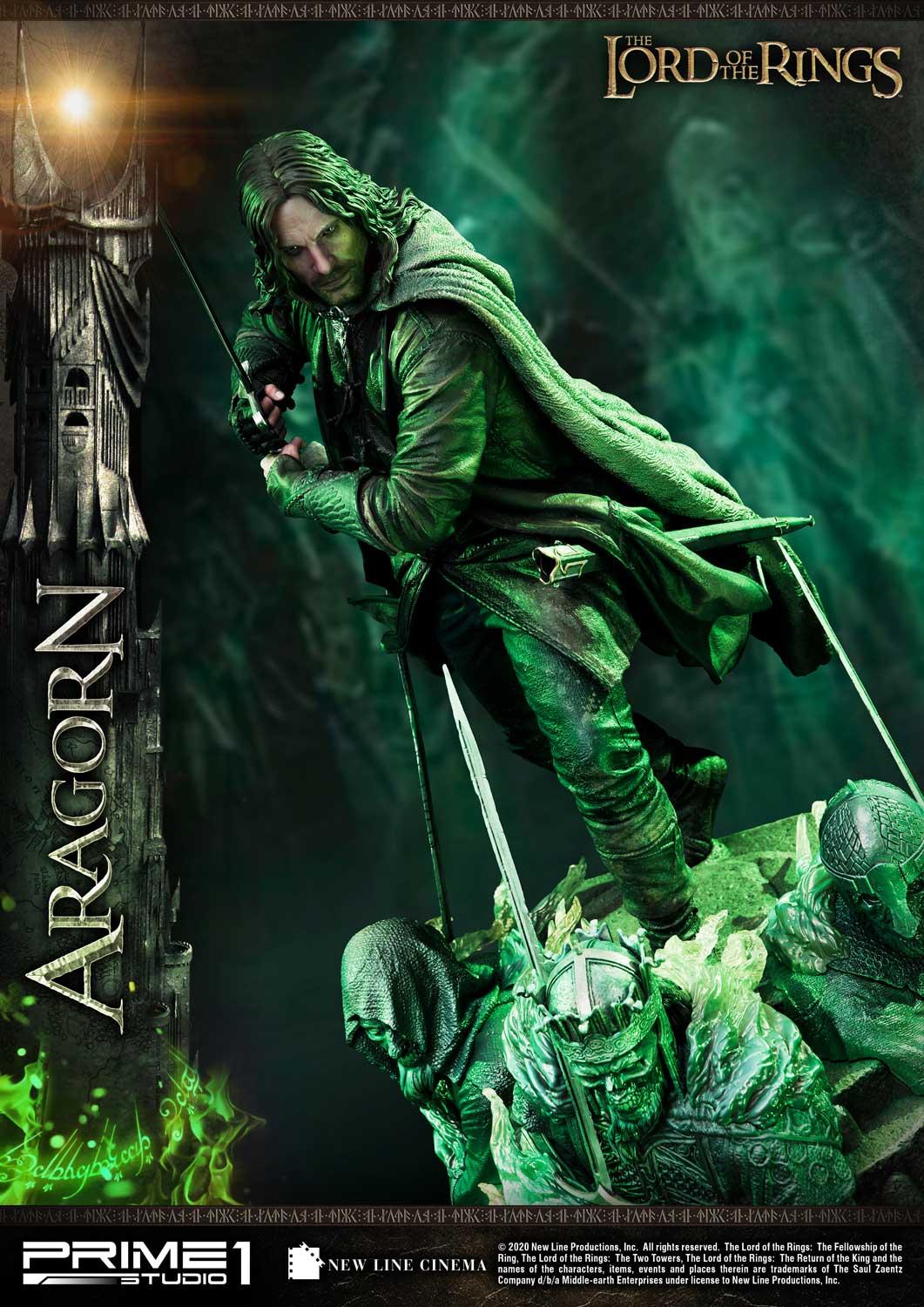 Lord of the Rings - Aragorn - IN STOCK collectible from Prime 1 Studio for collectors, display and premium shelf presentation