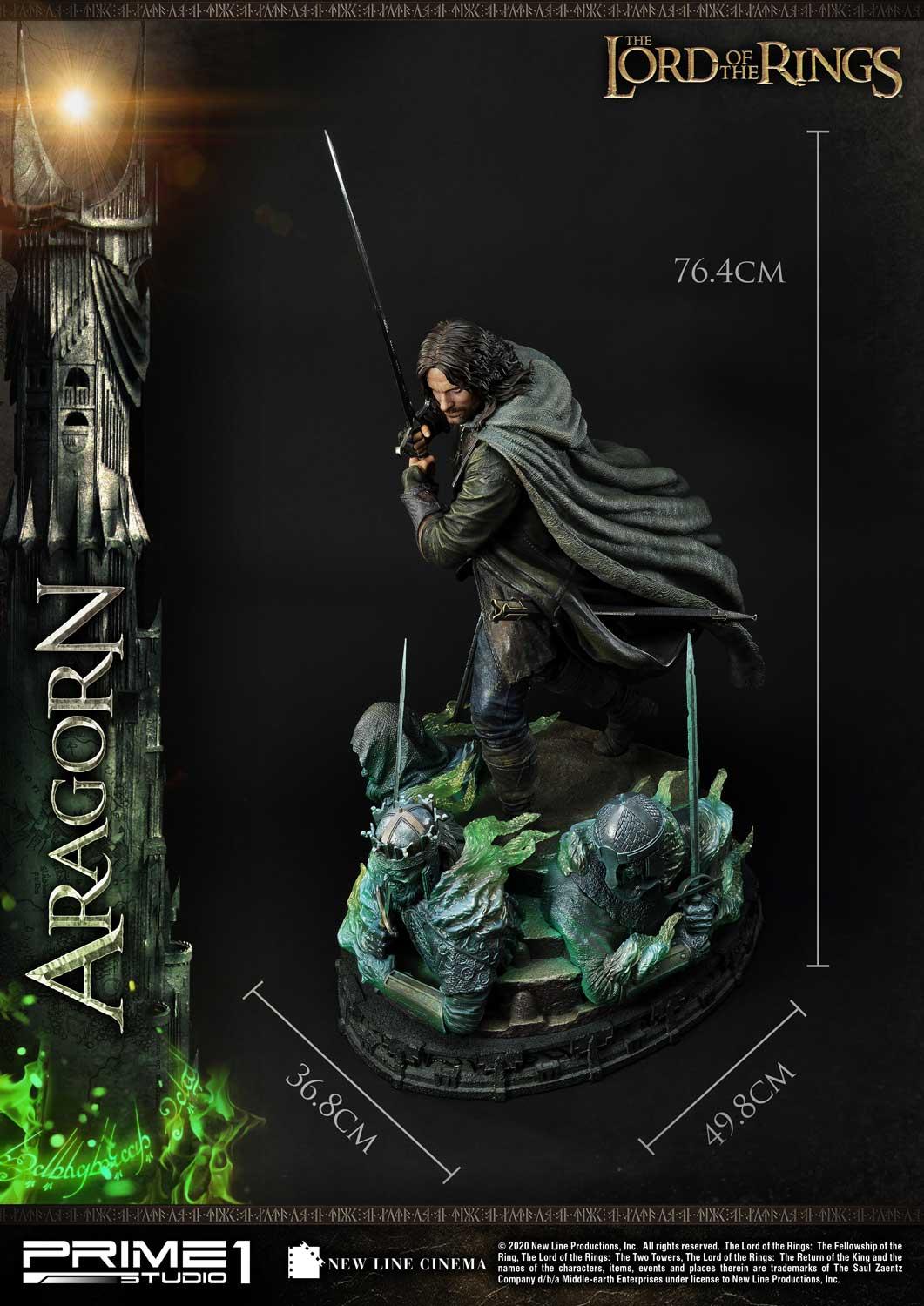 Lord of the Rings - Aragorn - IN STOCK collectible from Prime 1 Studio for collectors, display and premium shelf presentation
