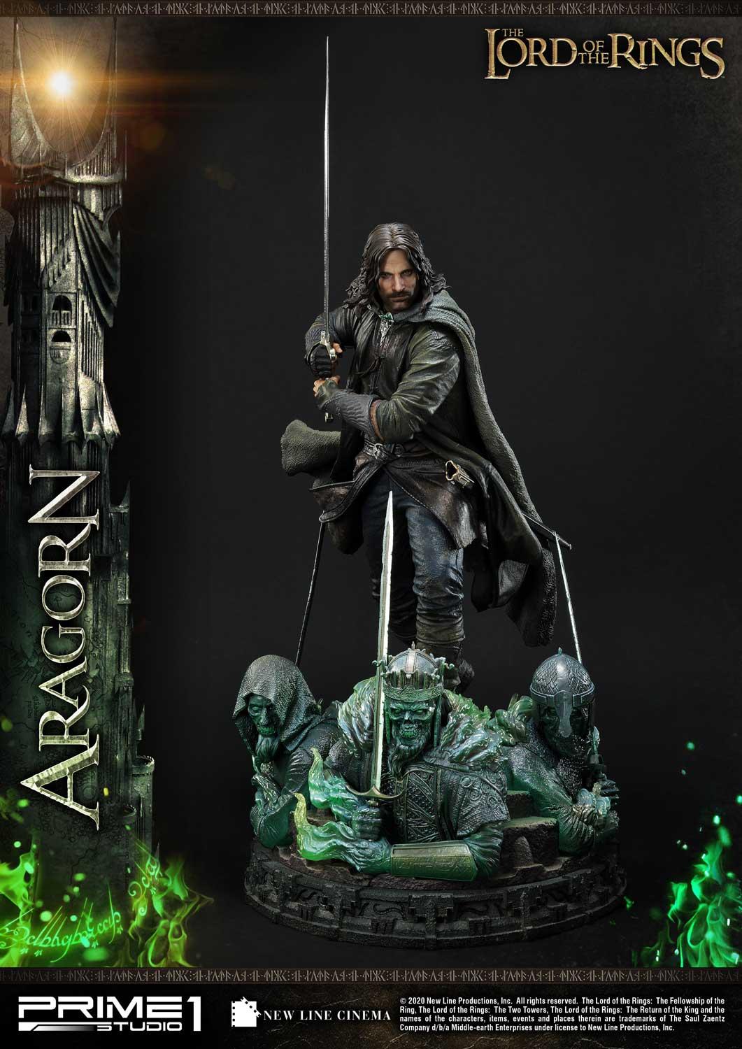 Lord of the Rings - Aragorn - IN STOCK collectible from Prime 1 Studio for collectors, display and premium shelf presentation