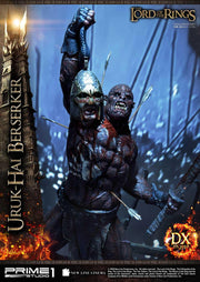Lord of the Rings - Uruk Hai DX - IN STOCK statue from Prime 1 Studio for collectors, display and premium shelf presentation