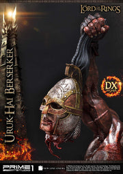 Lord of the Rings - Uruk Hai DX - IN STOCK statue from Prime 1 Studio for collectors, display and premium shelf presentation