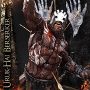Lord of the Rings - Uruk Hai DX - IN STOCK statue from Prime 1 Studio for collectors, display and premium shelf presentation