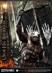 Lord of the Rings - Uruk Hai DX - IN STOCK statue from Prime 1 Studio for collectors, display and premium shelf presentation