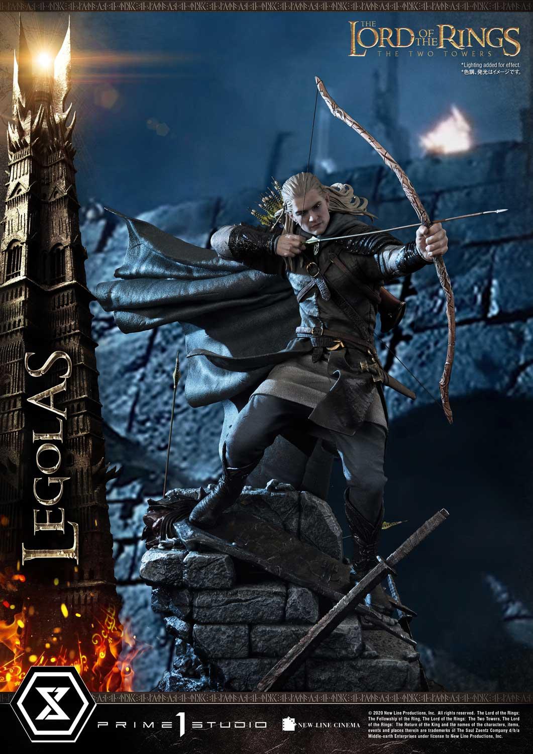 Lord of the Rings - Legolas DX - IN STOCK statue from Prime 1 Studio for collectors, display and premium shelf presentation