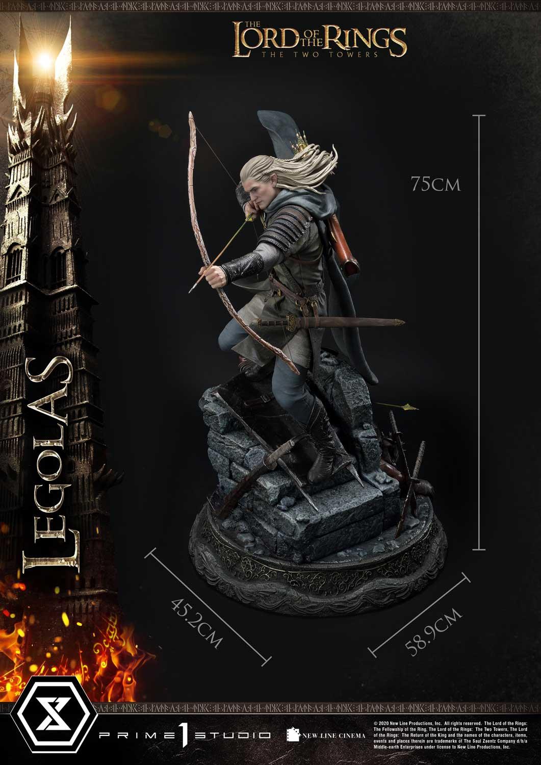 Lord of the Rings - Legolas DX - IN STOCK statue from Prime 1 Studio for collectors, display and premium shelf presentation