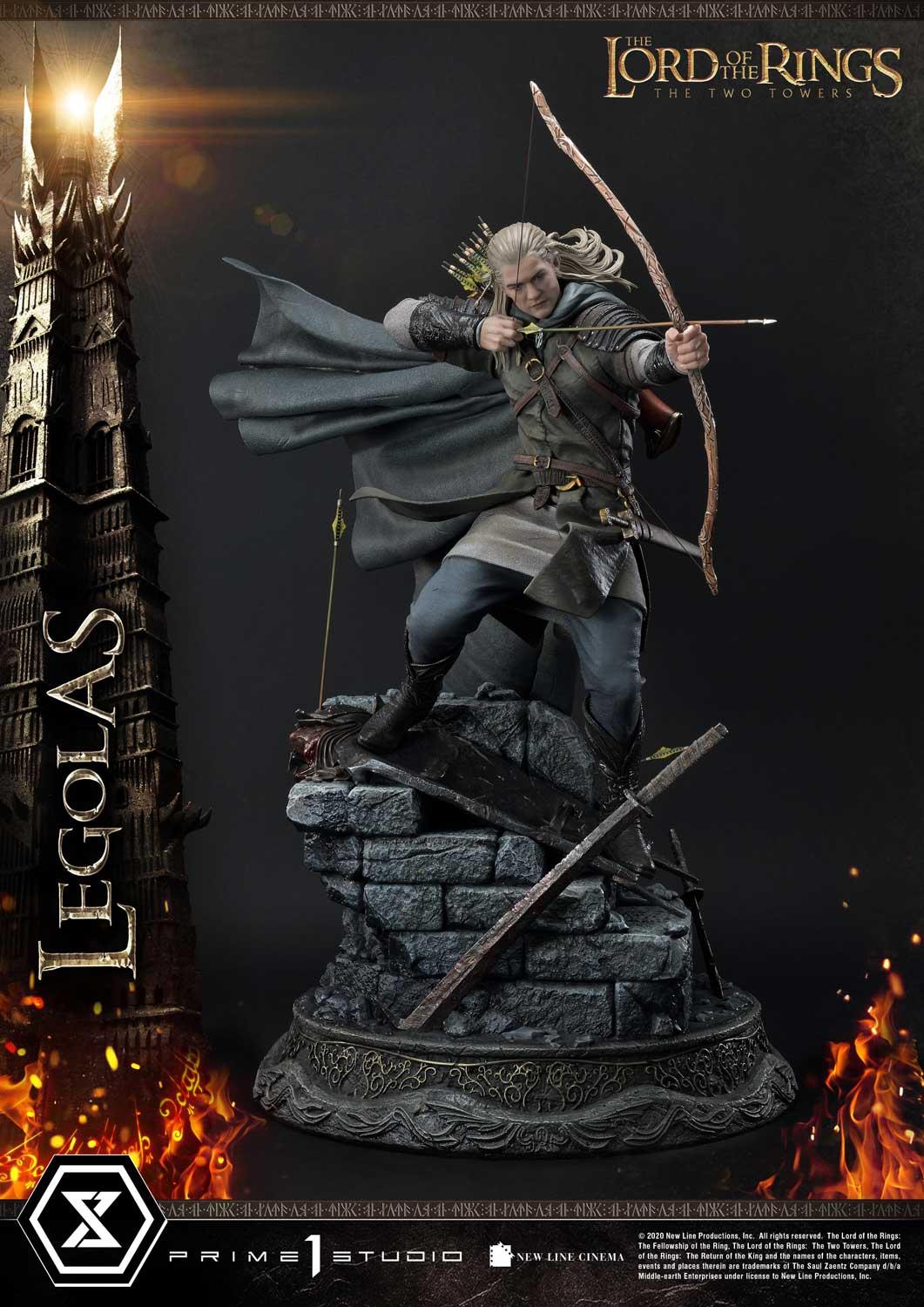Lord of the Rings - Legolas DX - IN STOCK statue from Prime 1 Studio for collectors, display and premium shelf presentation