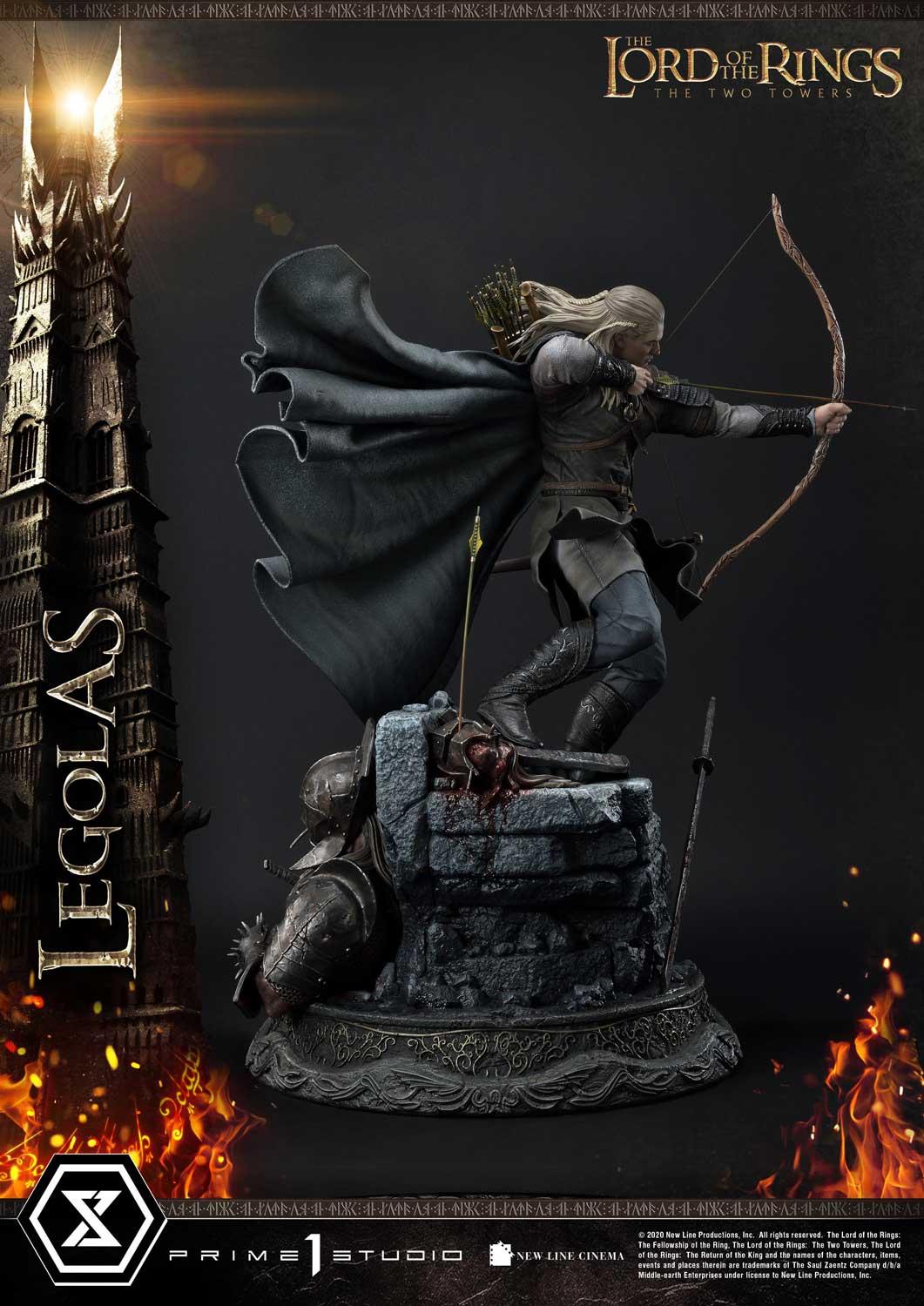 Lord of the Rings - Legolas DX - IN STOCK statue from Prime 1 Studio for collectors, display and premium shelf presentation