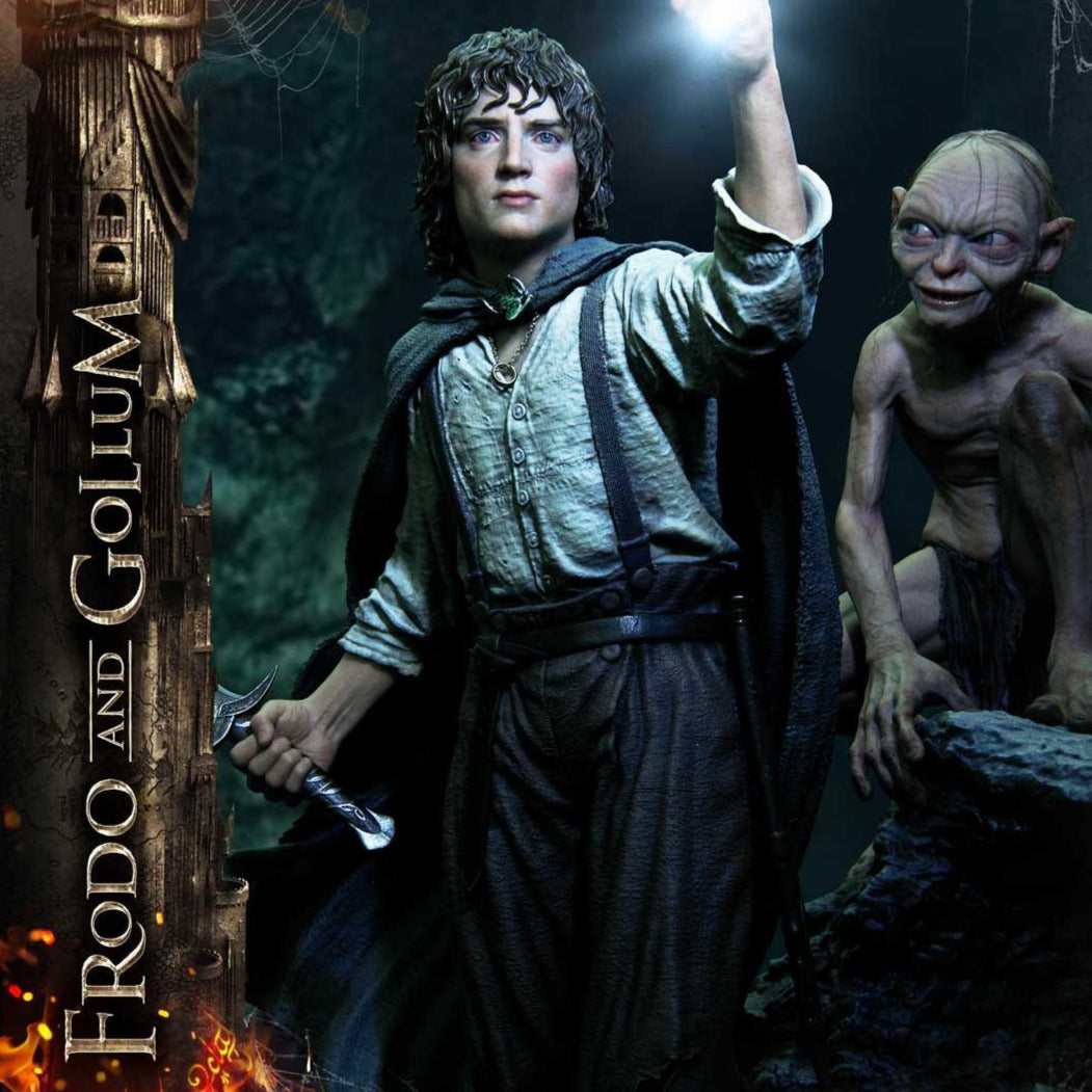 Lord of the Rings - Frodo & Gollum - IN STOCK collectible from Prime 1 Studio for collectors, display and premium shelf presentation