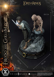 Lord of the Rings - Frodo & Gollum - IN STOCK collectible from Prime 1 Studio for collectors, display and premium shelf presentation