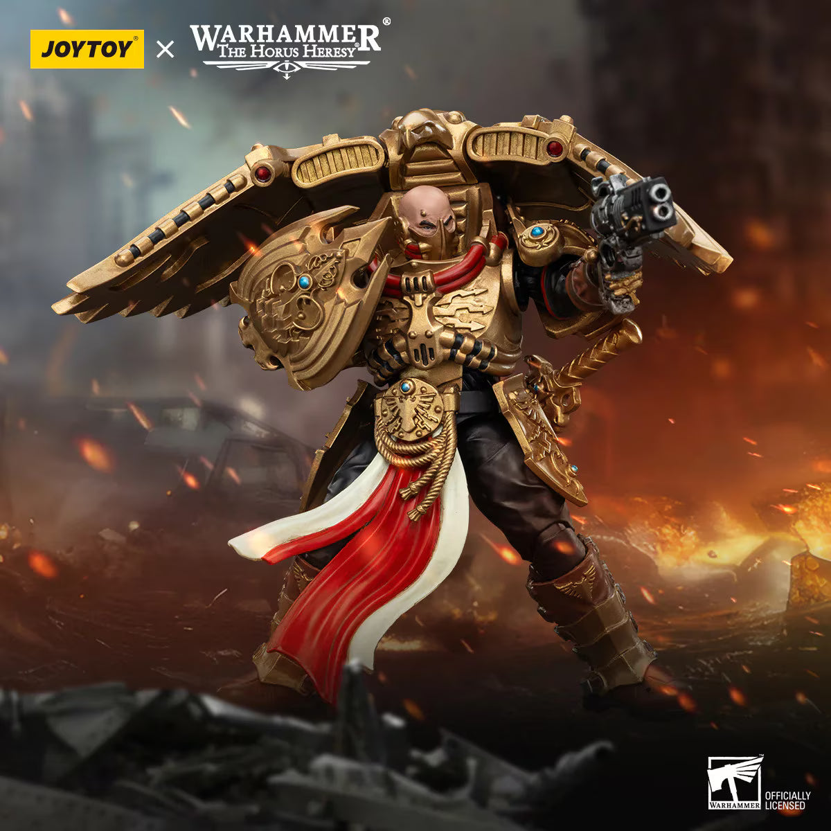 Warhammer 40k JoyToy Actionfigure - Legio Custodes Venatari with Kenetic Destroyer 2