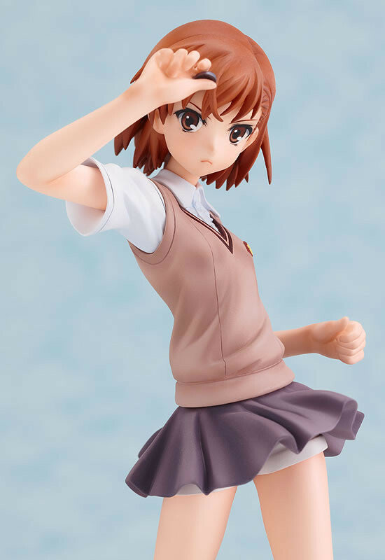 Mikoto Misaka Realistic Silicone 1:1 Replica Cosplay Model Doll statue from Shedoll for collectors, display and premium shelf presentation