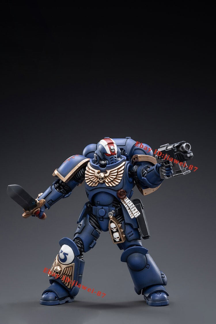 Warhammer 40k JoyToy Actionfigure - Ultramarines Heroes of the Chapter Primaris Lieutenant Erastus figure for collectors, display and