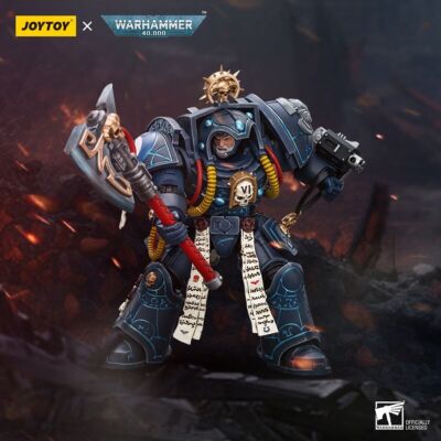 Warhammer 40k JoyToy Actionfigure - Ultramarines Librarian in Terminator Armour figure for collectors, display and premium shelf