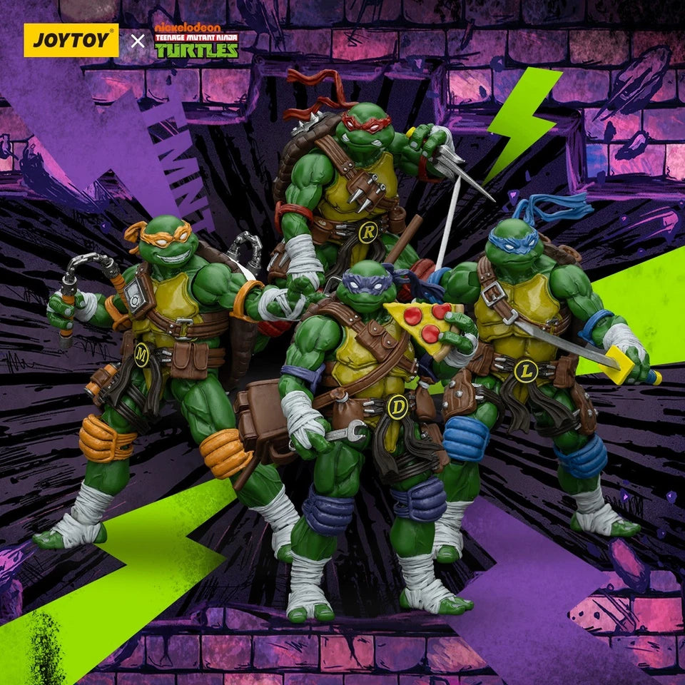 TMNT JoyToy Actionfigure - Teenage Mutant Ninja Turtles (4 Pack)