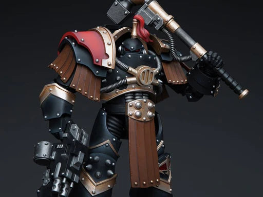 Warhammer 40k JoyToy Actionfigure - Sons of Horus Justaerin Terminator Squad Justaerin with Thunder Hammer figure for collectors, display