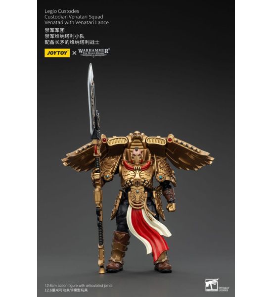 Warhammer 40k JoyToy Actionfigure - Legio Custodes Venatari with Venatari Lance