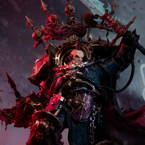 Abaddon the Despoiler Limited Edition 1:6 - Warhammer 40,000: Space Marine 2 statue from Weta Workshop for collectors, display and premium