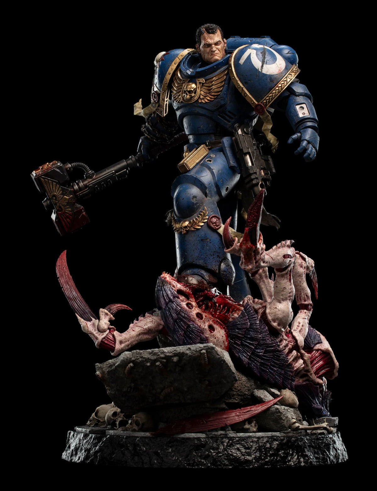 Lieutenant Titus Limited Edition 1:6 - Warhammer 40,000: Space Marine 2 statue from Weta Workshop for collectors, display and premium shelf