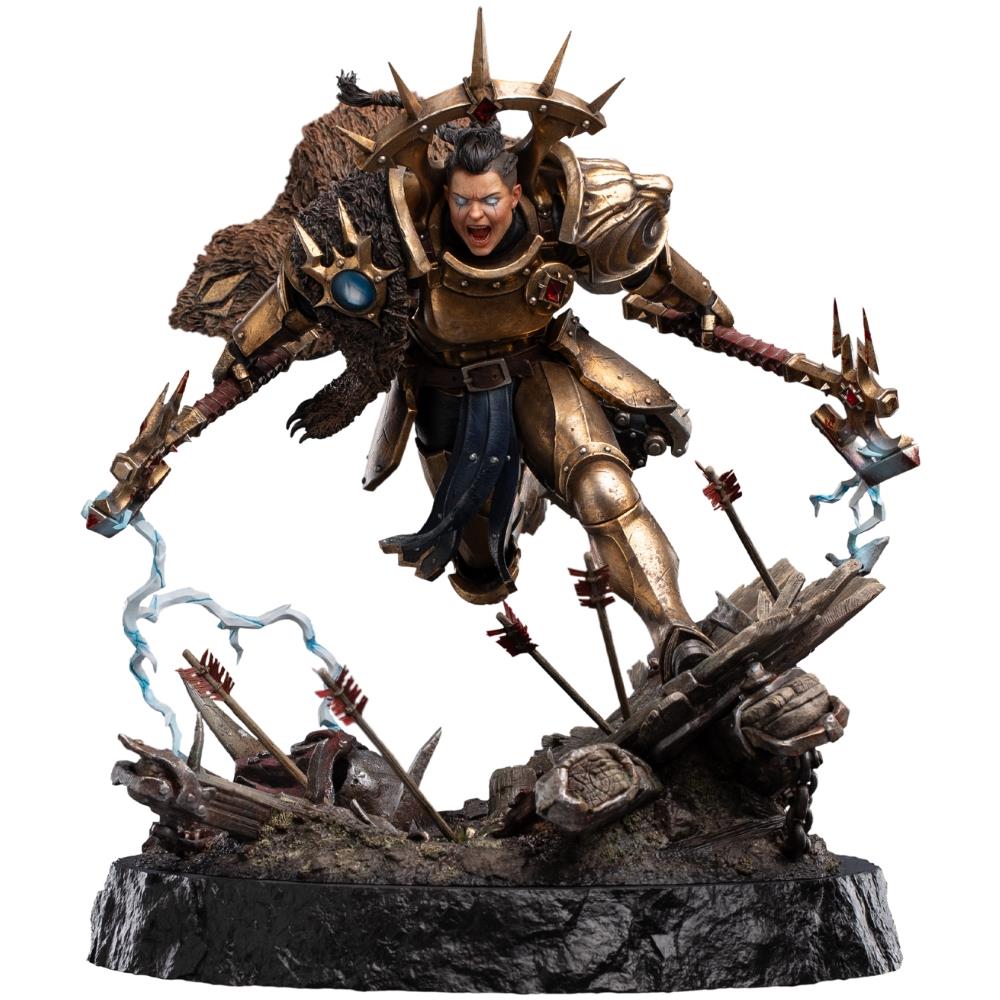 Weta Workshop Warhammer: Age Of Sigmar - Neave Blacktalon, The God-King's Assassin Statue - 1:6 Scale