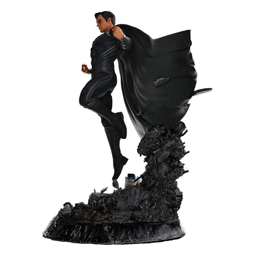 Weta Workshop Justice League - Superman Black Suit Statue 1/4 scale