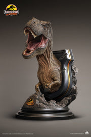 Jurassic World Dominion 1:3 Bust - IN STOCK statue from Queen Studios for collectors, display and premium shelf presentation