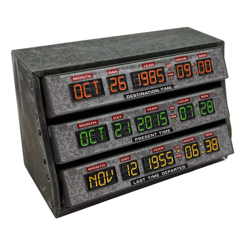Back to the Future 1:1 - Time Circuits Prop Replica replica doll for collectors, display and premium shelf presentation