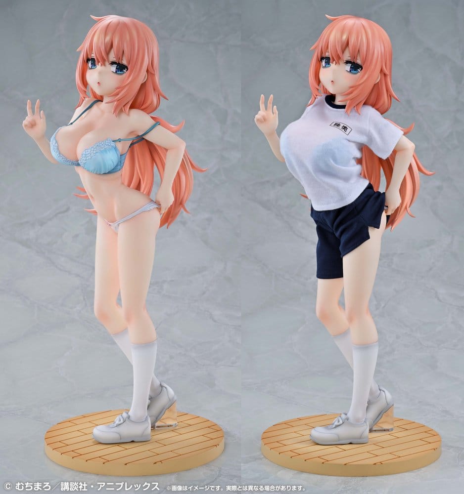 Even the Student Council Has Its Holes! Re▼Dress PVC Figure 1/4 Komaro Michinoku P.E. Uniform Ver. 38 cm