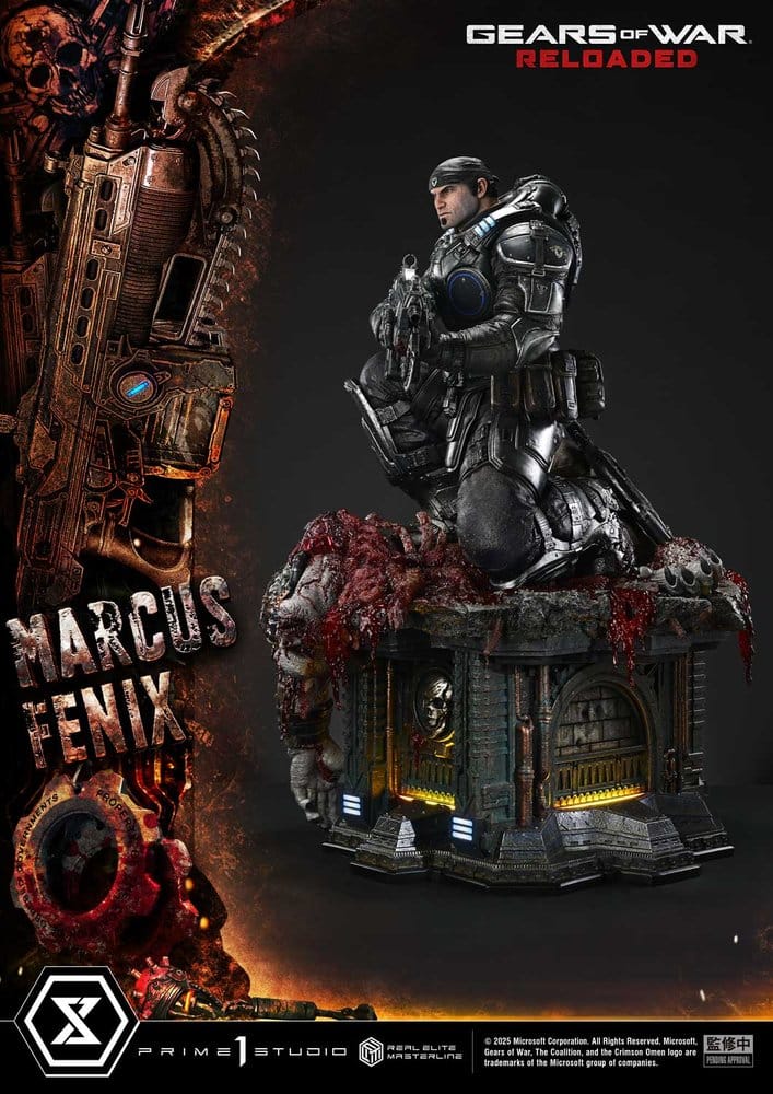 Marcus Fenix - Gears of War statue (Scale 1/3 Prime 1 Ultimate Version)